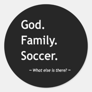 Adesivo Fé Cristã Cristianismo Deus Família Futebol
