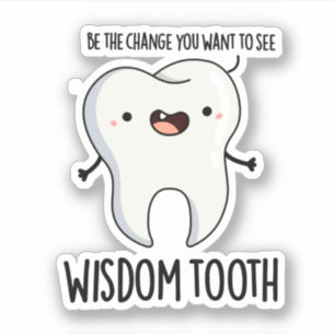 Adesivo Febre dentária Sensível e Bonita