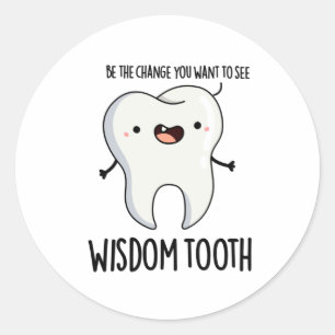 Adesivo Febre dentária Sensível e Bonita