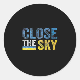 Adesivo Fechar O Céu Ucrânia