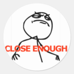 Adesivo Feche bastante cara cómica