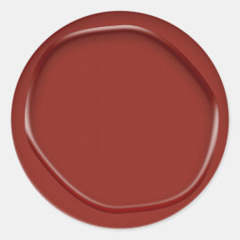 Adesivo Fecho de Envelope do Sticker Vermelho