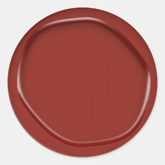 Adesivo Fecho de Envelope do Sticker Vermelho