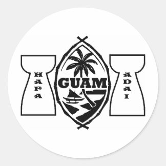Adesivo Fecho de guam com pedras latas