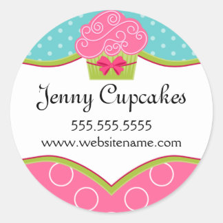 Adesivo Fechos de Cupcake