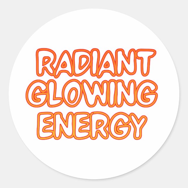 Adesivo Feel the Glow (Frente)