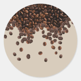 Adesivo Feijões de café