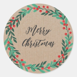 Adesivo Feira de Natal Personalizada Feira de Feliz Natal