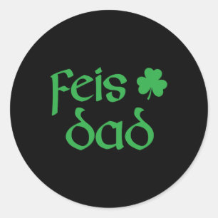 Adesivo Feis Pai Irish Dance Shamrock Irish Dancing Mens