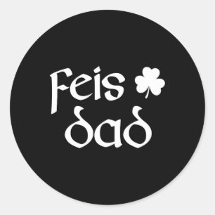 Adesivo Feis Pai Irish Dance Shamrock Irish Dancing Mens 1