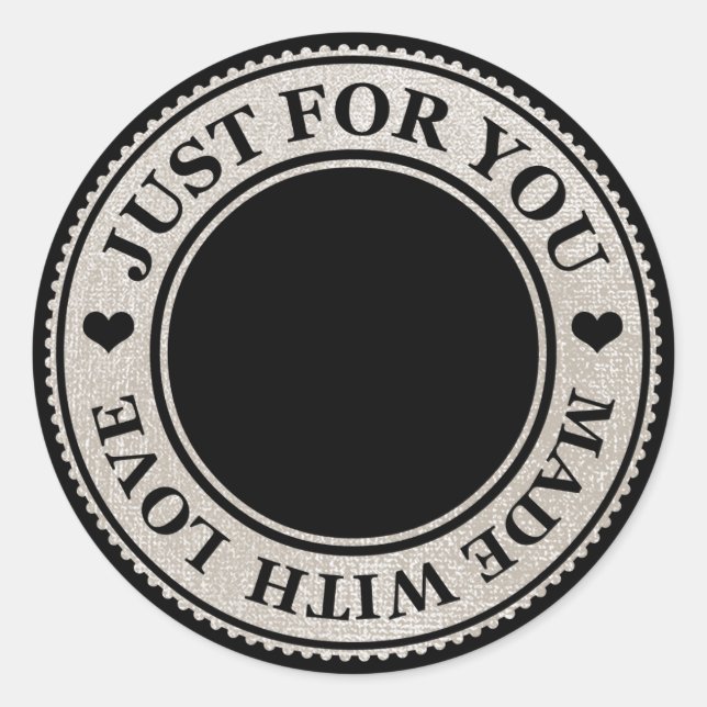 Adesivo Feita À Mão Apenas Para Você Fazer Amor Com O Marf (Frente)