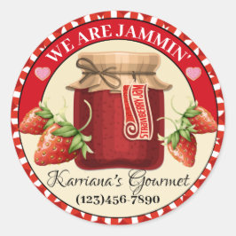 Adesivo Feita Com Comida De Amor