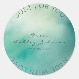 Adesivo Feita Com Vidro De Vidro De Teto Verde