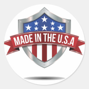 Adesivo Feita nos EUA