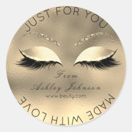 Adesivo Feita Por Glitter Lashes Bela Lita Maquiagem Doura