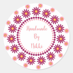 Adesivo Feitas À Mão Por Vinhetas