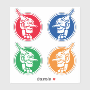 Adesivo Feiticeiro maravilhoso da cara CC1095 do Woodman