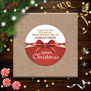 Adesivo Feito Com Amor Arco Vermelho