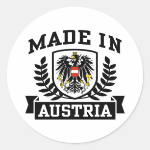 Adesivo Feito em Áustria