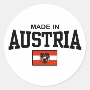 Adesivo Feito em Áustria