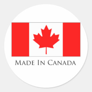 Adesivo Feito em Canadá