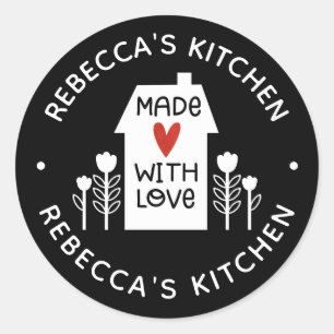 Adesivo Feito em Casa Com Amor