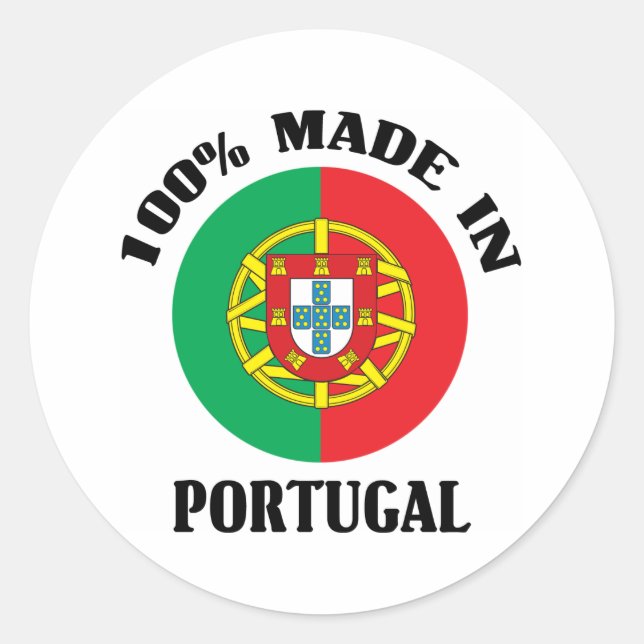 Adesivo Feito Em Portugal (Frente)