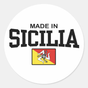 Adesivo Feito em Sicilia