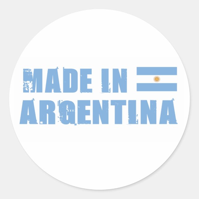 Adesivo Feito na Argentina (Frente)
