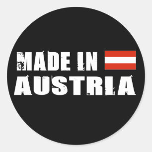 Adesivo Feito na Áustria
