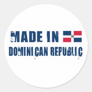 Adesivo Feito na República Dominicana