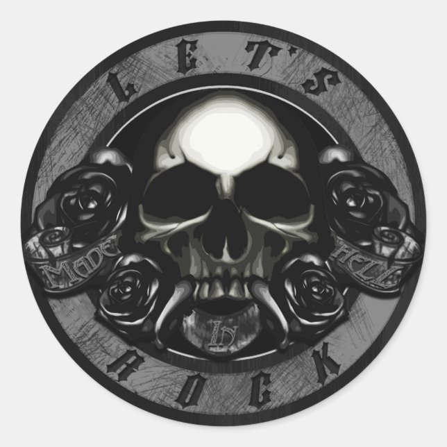 Adesivo Feito no Inferno (Frente)