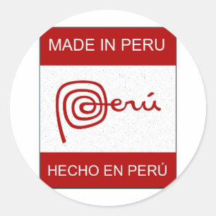 Adesivo Feito no Peru
