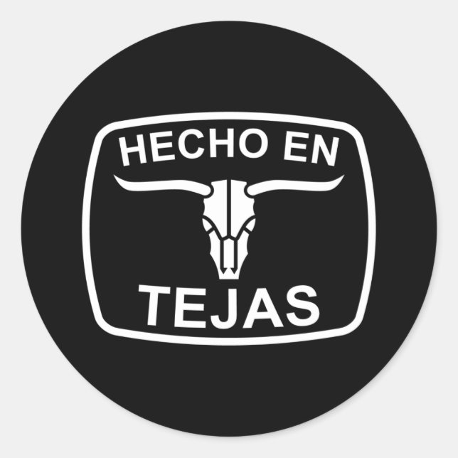Adesivo Feito no Texas Sticker (Frente)