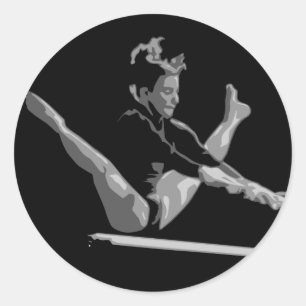 Adesivo feixe de equilíbrio de ginástica