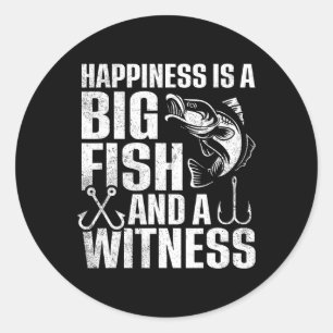 Adesivo Felicidade É Um Peixe Grande E Uma Testemunha 1