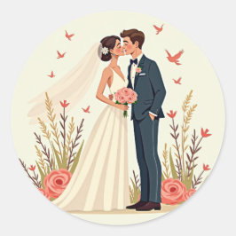 Adesivo Felicidade Nupcial