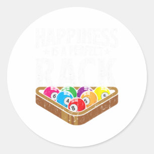 Adesivo Felicidade Perfeita Rack Funny Piscina Player Bill