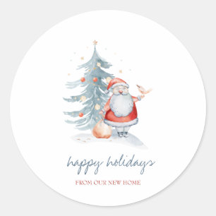 Adesivo Félicidades,Feliz Natal,Pai Natal,Árvore de Natal