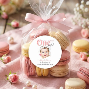 Adesivo Felicidades Little Miss Onederful 1º aniversário