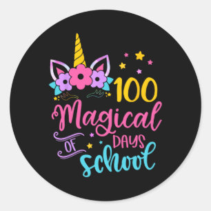 Adesivo Feliz 100º Dia 100 Dias Mágicos De Escola