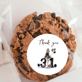 Adesivo feliz 31 anos,