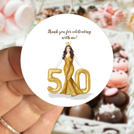 Adesivo feliz 50 anos