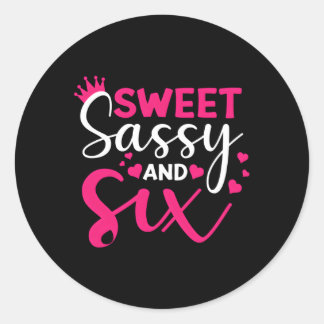 Adesivo Feliz 6 Doce Sassy E Seis 6
