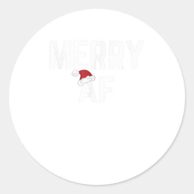 Adesivo Feliz AF Feliz Natal Nove (Frente)