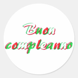 Adesivo Feliz aniversário