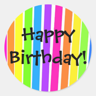 Adesivo Feliz aniversario