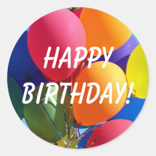 Adesivo Feliz aniversario!