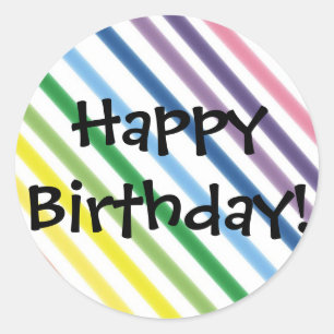 Adesivo Feliz aniversario!