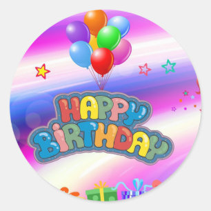 Adesivo Feliz aniversario